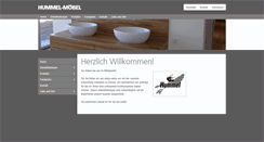 Desktop Screenshot of hummel-moebel.ch